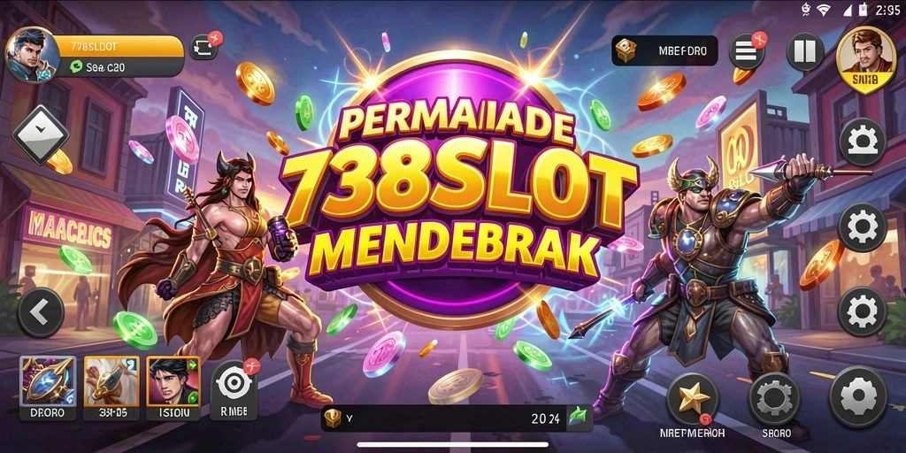 Tampilan screenshot 738SLOT menampilkan gameplay seru dengan efek visual menawan.