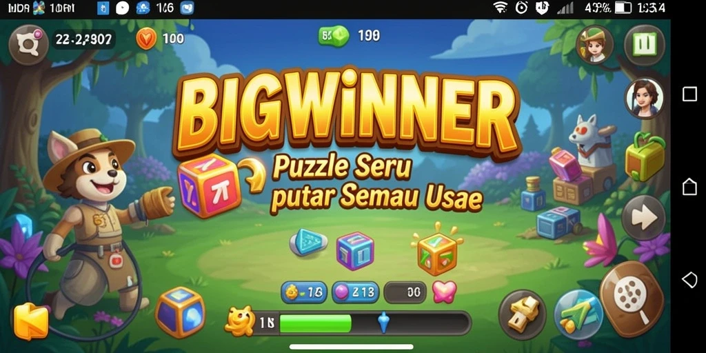 Tampilan menarik dari gameplay <strong>BIGWINNER</strong> yang membuat ketagihan.