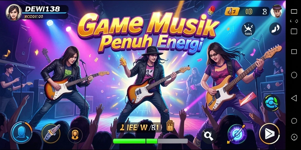 Gameplay DEWI138 yang seru dengan musik yang memukau.