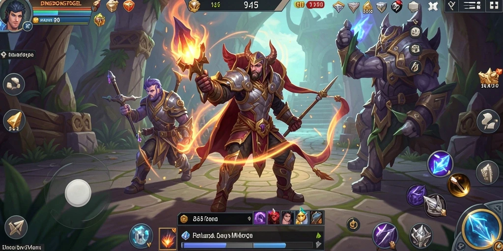 Menampilkan gameplay epik dalam <strong>DINGDONGTOGEL</strong> dengan pertarungan seru.