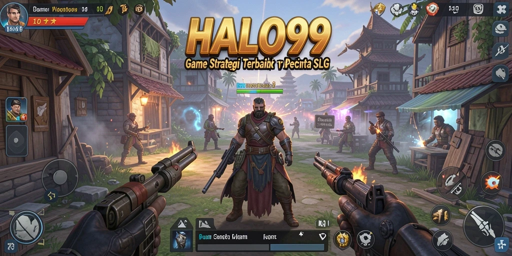 Screenshot HALO99 menampilkan pertempuran strategis yang mendebarkan.