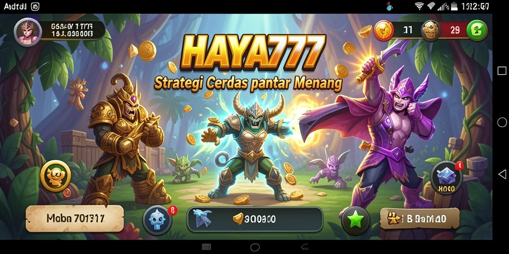 Tampilan gameplay HAYA777 yang menampilkan strategi dan kolaborasi.