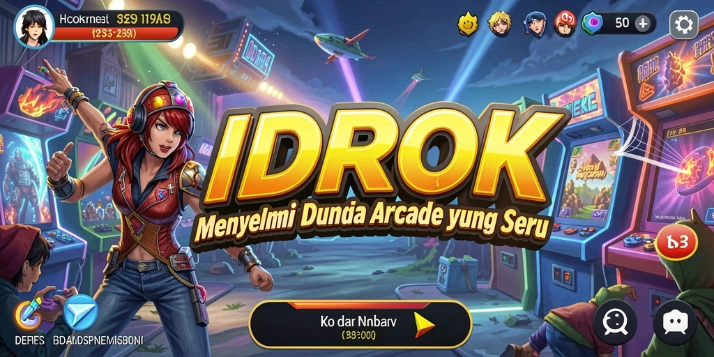 Tampilan gameplay <strong>IDROK</strong> yang seru dan menantang.
