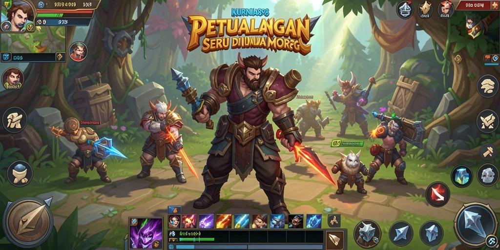 Tangkapan layar gameplay KURNIA898 dengan petualangan seru.
