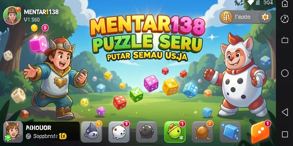 Tampilan gameplay MENTARI138 menampilkan teka-teki yang menantang dan menarik.
