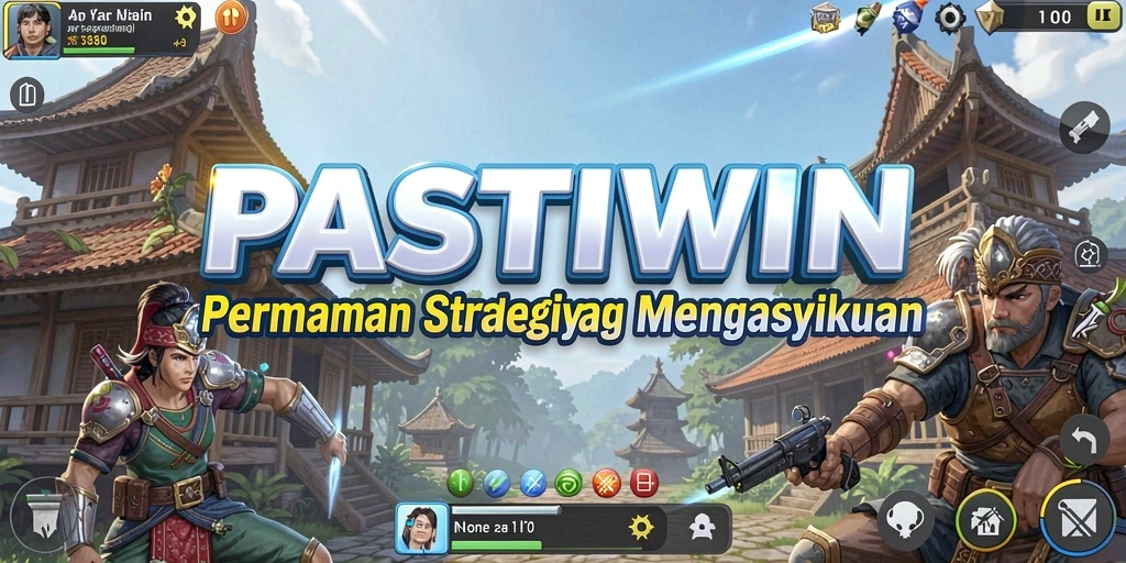 Tampilan gameplay menarik dari PASTIWIN yang menuntut strategi cerdas.