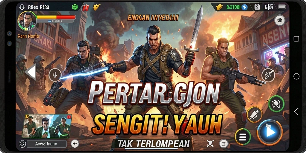 Tampilan screenshot RR33 yang menunjukkan intensnya aksi pertarungan.