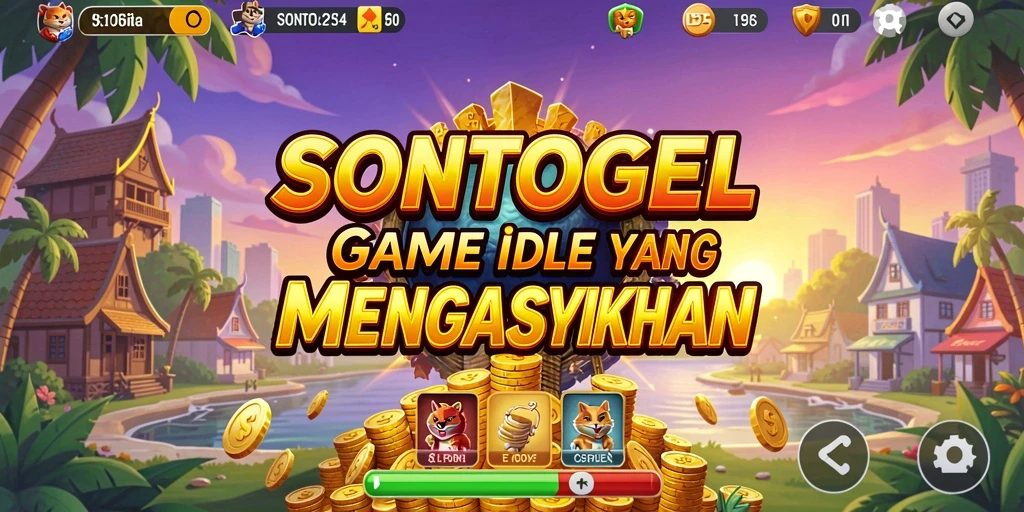 Tampilan gameplay menarik dari SONTOGEL yang menunjukkan aksi Idle.