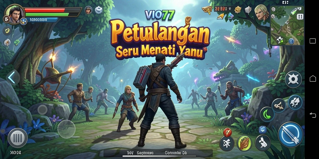 Screenshot gameplay VIO77 yang menunjukkan aksi petualangan seru.
